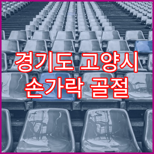 경기도 고양시 손가락 골절 관절 손상 치료 빠른